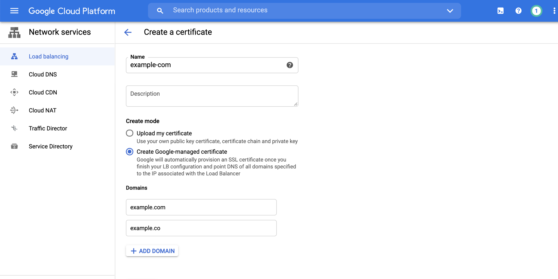 Zero downtime rotation for google managed ssl certificates